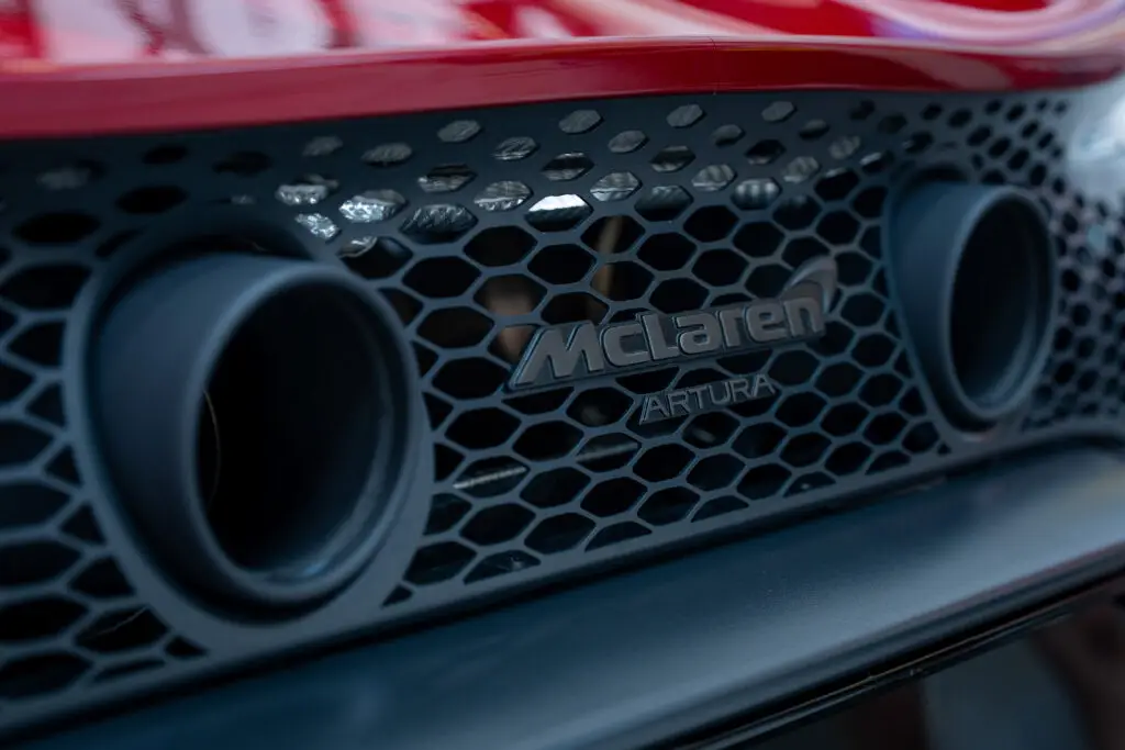 McLaren Artura Spider folia PPF